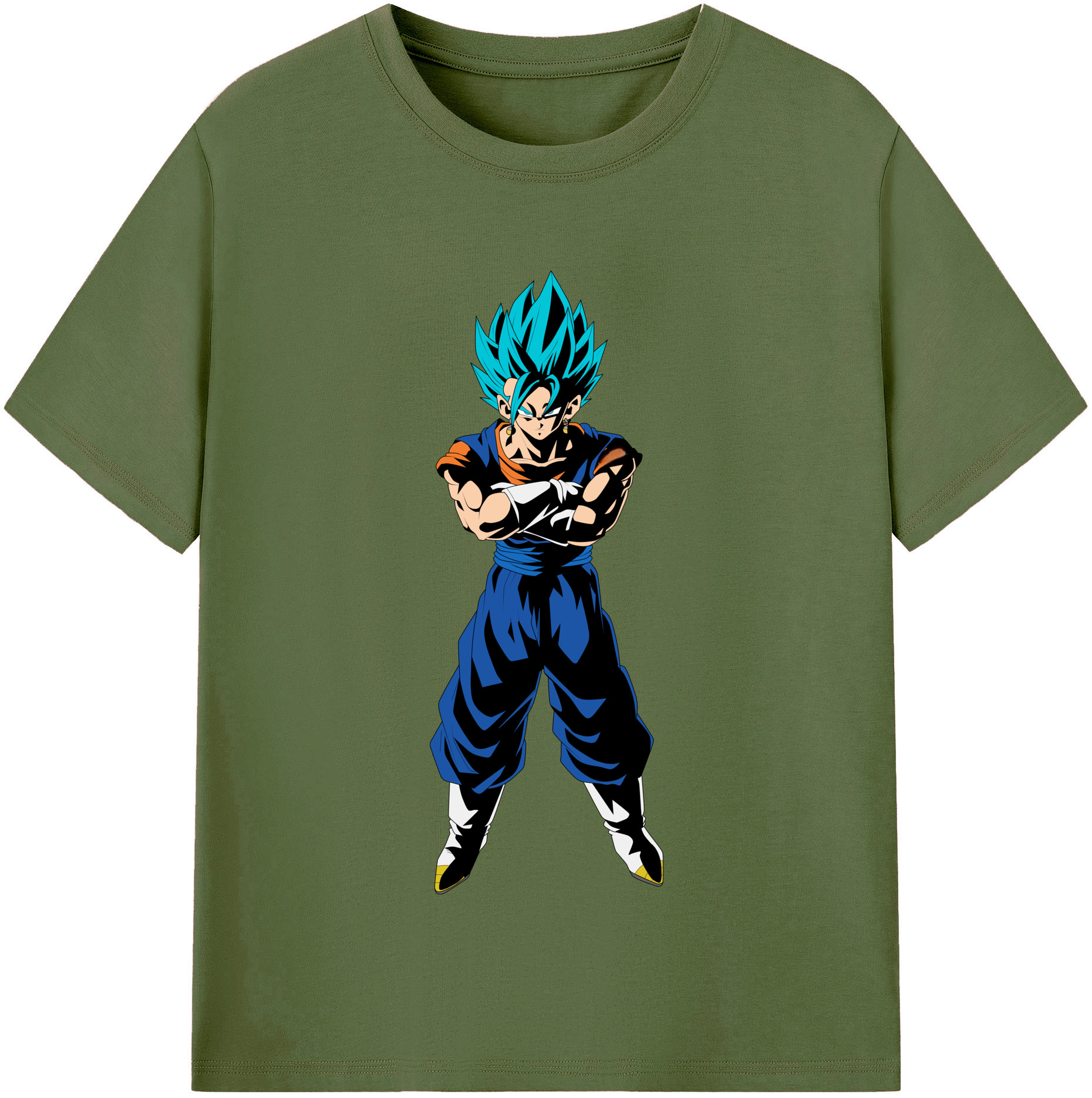 （画像用） ドラゴンボール ベジット DRAGON BALL Vegetto 綿100％半袖Tシャツ（フロントプリント）